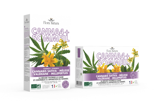 [30321] Flora Natura® CANNA 4+ SOMMEIL Bio